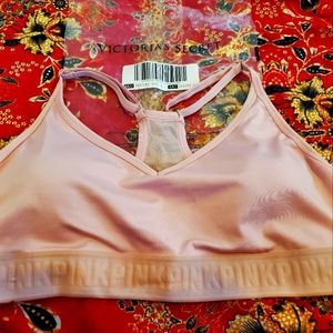 Pink Victoria Secret ultimate sports bra